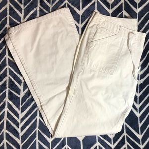 🔥Gap white chinos